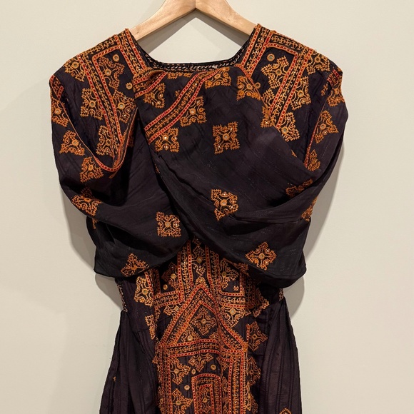 Vintage Northern Indian Silk dress - Picture 1 of 3